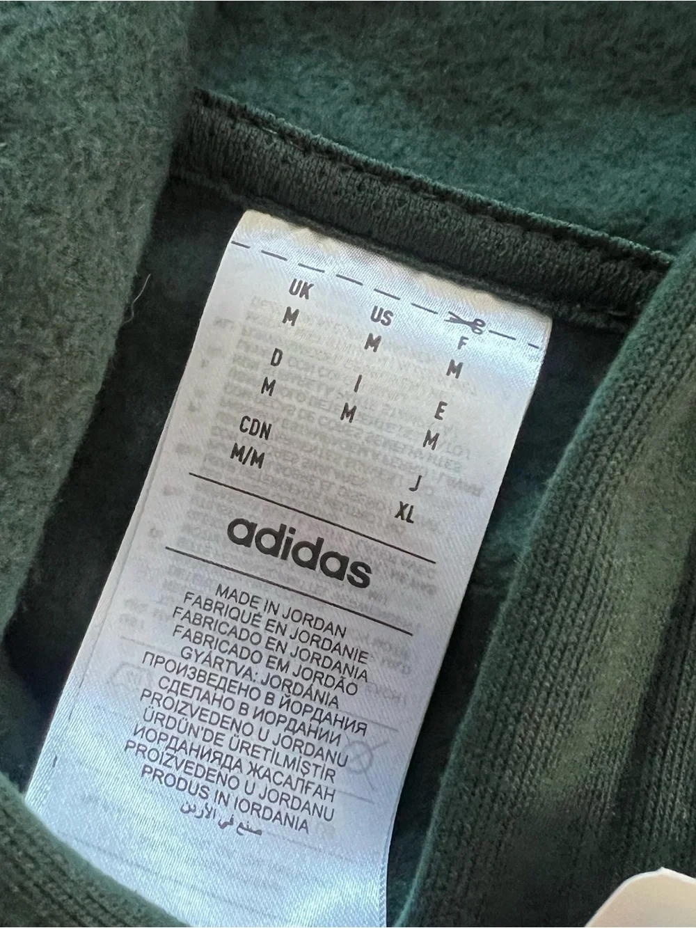 NWT Adidas M Pocket hoodie